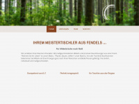 tischlereibuchhammer.at Webseite Vorschau