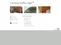 tischlereijaeger.de Webseite Vorschau