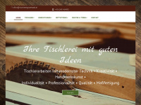 tischlereigruenwald.at Webseite Vorschau