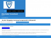 tischtennis-etb.de Webseite Vorschau