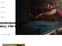 tischtennis-hoerbranz.at Webseite Vorschau