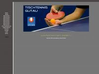 tischtennis-gutau.at Webseite Vorschau