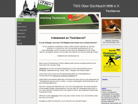 tischtennis-obereschbach.de Webseite Vorschau
