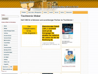 tischtennis-weber.de Webseite Vorschau