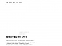 tischtenniscenter.at Webseite Vorschau