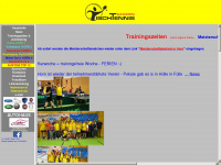 tischtennishorn.at Webseite Vorschau