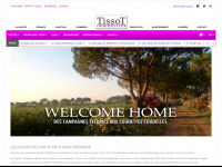 tissot-immobilier.ch Webseite Vorschau