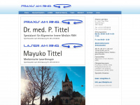 tittel.ch Webseite Vorschau