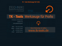 tk-tools.de Webseite Vorschau