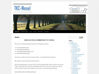 tkc-wesel.de Webseite Vorschau
