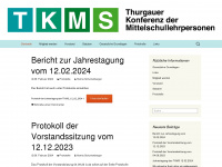 tkms.ch Webseite Vorschau