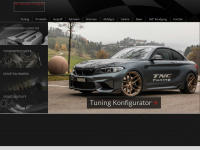 tnc-tuning.ch Webseite Vorschau