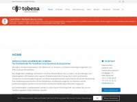 tobena.ch Webseite Vorschau
