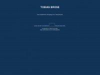 tobias-brose.de Webseite Vorschau