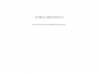 tobias-heinemann.de Webseite Vorschau