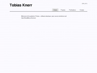 tobias-knerr.de Webseite Vorschau