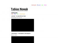 tobias-nowak.de Webseite Vorschau