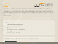 jump-mediadesign.de Webseite Vorschau