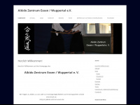 aikido-zentrum-essen.de Webseite Vorschau