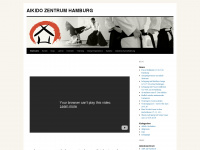 aikidozentrum.com Webseite Vorschau