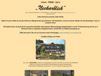 hotel-neckarblick.de Webseite Vorschau