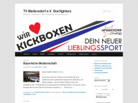 tvm-kickboxen.de Webseite Vorschau