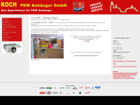anhaenger-koch-gmbh.de Webseite Vorschau