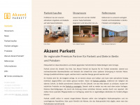 akzent-parkett.de Webseite Vorschau