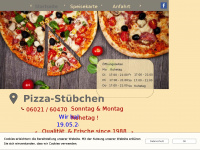 pizzastuebchen.de Webseite Vorschau