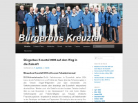 buergerbus-kreuztal.de Webseite Vorschau