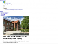 elbe-parey.de Webseite Vorschau