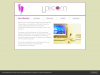 unicornmarketing.de Webseite Vorschau