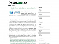 pokerjoe.de Webseite Vorschau