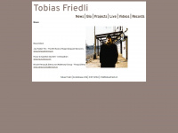 tobiasfriedli.ch Webseite Vorschau
