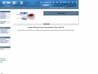 tobytec.de Webseite Vorschau