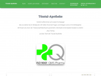 toesstal-apotheke.ch Webseite Vorschau