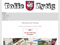 toffezytig.ch Webseite Vorschau