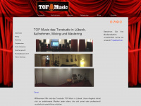 tofmusic.de Webseite Vorschau