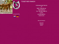 togetherranch.de Webseite Vorschau