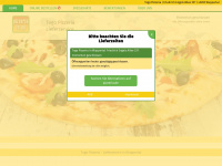 togo-pizzeria.de Webseite Vorschau