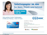 toilettenpapier-abo.de Webseite Vorschau