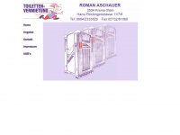 toilettenvermietung-aschauer.at Webseite Vorschau