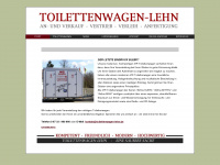 toilettenwagen-lehn.de Webseite Vorschau