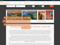 tollensesee-radrundweg.de Webseite Vorschau