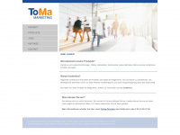 toma-marketing.de Webseite Vorschau