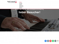 tomi-sound.de Webseite Vorschau