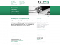 tomm-c.de Webseite Vorschau