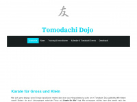 tomodachi-dojo.ch Webseite Vorschau