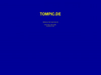 tompic.de Webseite Vorschau