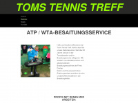 toms-tennis-treff.de Webseite Vorschau
